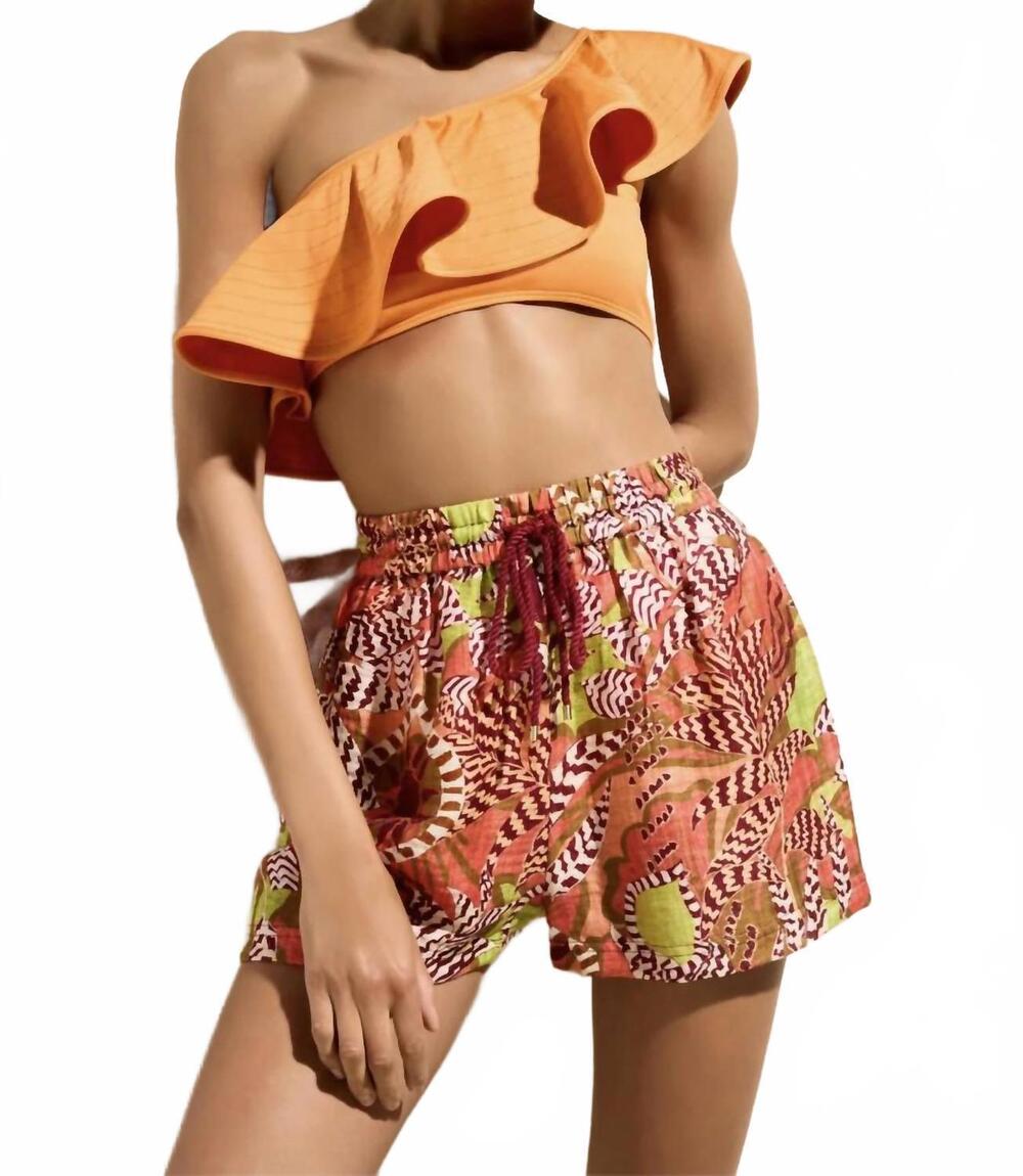 NEW MARIE OLIVER ana short in anemone
